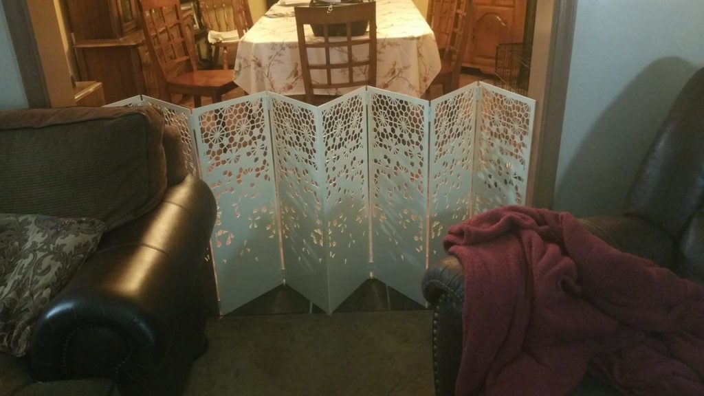 laser cut room partition