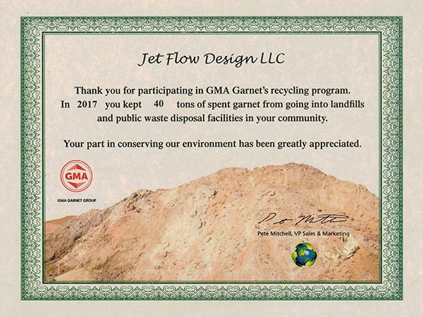 recycling program cert